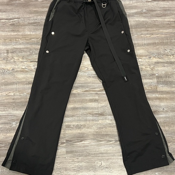C2H4 Modular Snap Utility Pants – Techwear Nylon Trousers